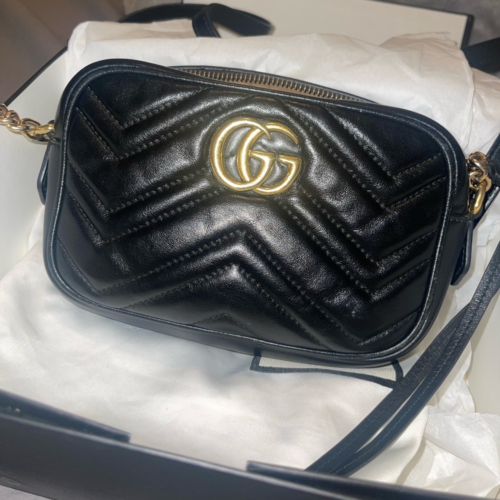 GG MARMONT MINI SHOULDER BAG